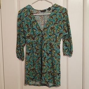 🍃New York & Company Peacock Top